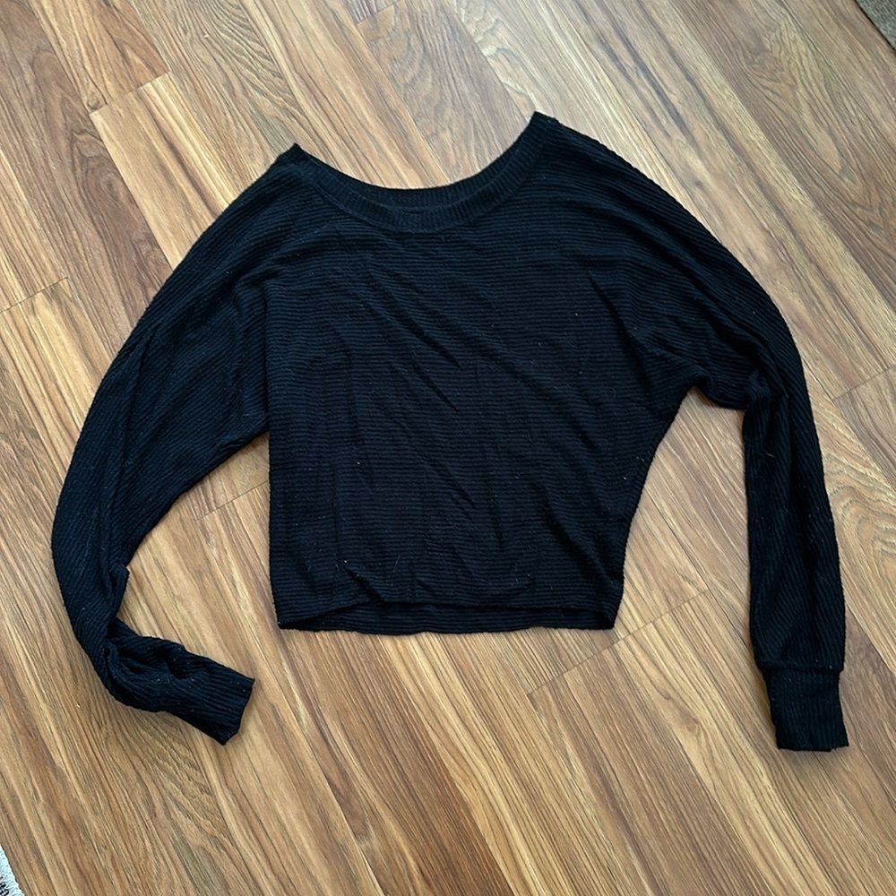 Joah Brown Slouchy Dolman (black)